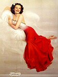 Rolf Armstrong pinup girl painting - 1948