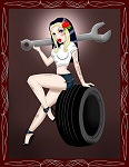 Andrea Young pinup girl